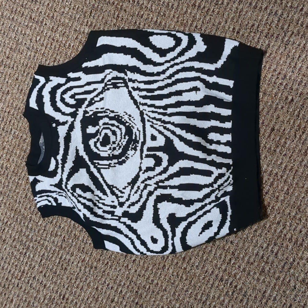 Eye Psychedelic Sweater Vest